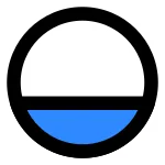 Round Mask SVG Icon